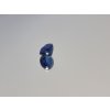 Safír modrý Royal blue kulatý 1,94 ct CERTIFIKOVÁN
