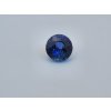 Safír modrý Royal blue kulatý 1,94 ct CERTIFIKOVÁN