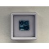 Topaz modrý london blue čtverec 4,9 x 5,15mm