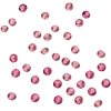 Safír intenzivně růžový kulatý 2 mm KALIBROVANÝ