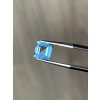 Topaz modrý Swiss Blue 1.3 ct, square