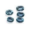 Akvamarín ovál 7x5 mm PŘÍRODNÍ