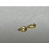 Safír žlutý Natural 0,24 ct, pear