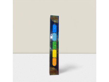 Sada vonných čajových svíček chakra