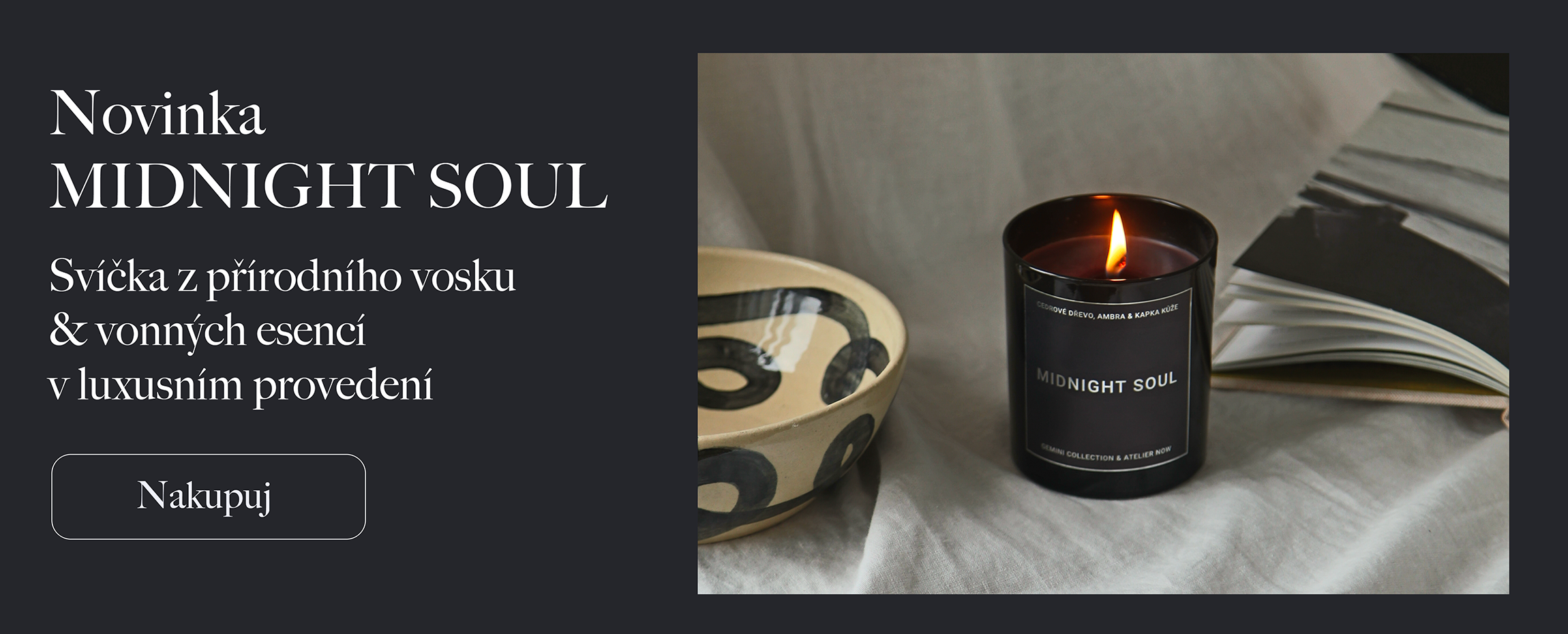 Svíčka midnight soul