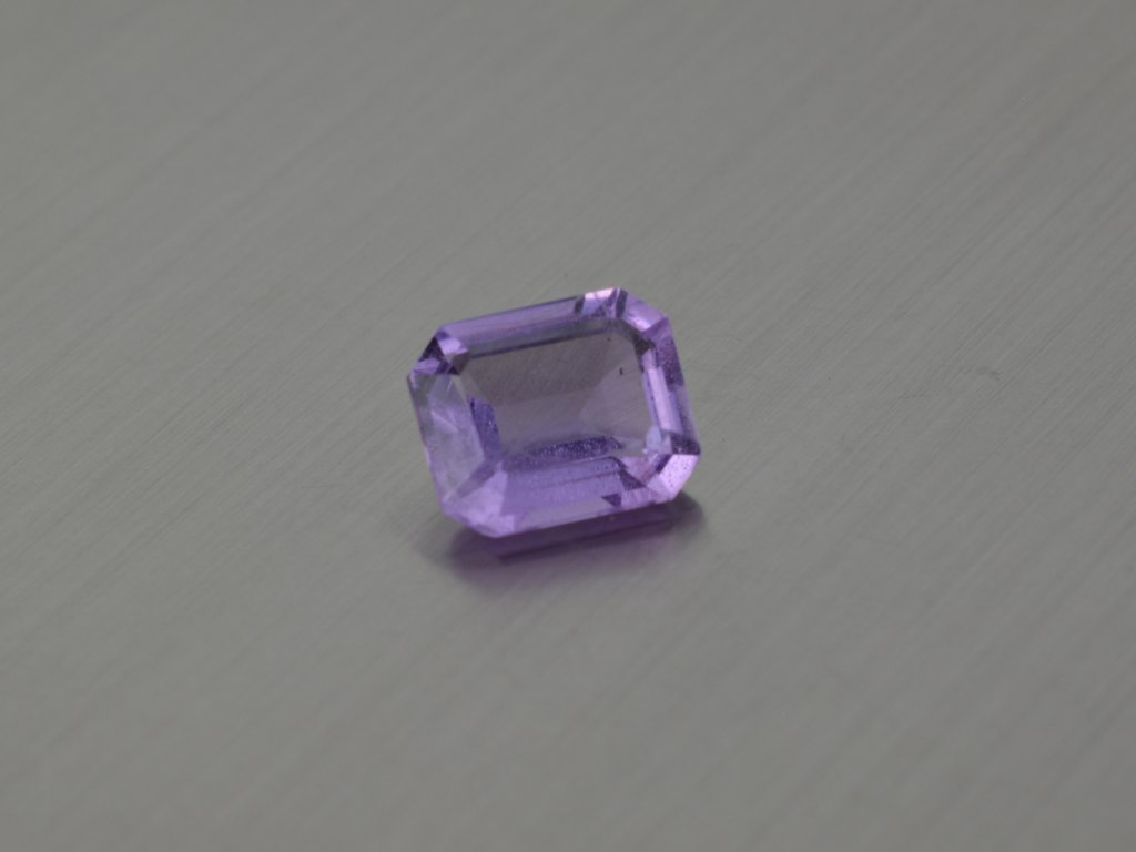 Ametyst naturlicher oktagon 9.8x11.8 mm facettiert  lila