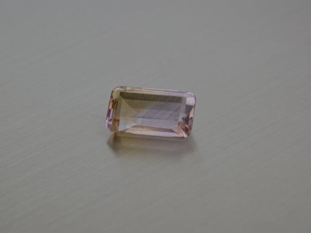 Ametrine natural octagon 8.7x15.5 mm faceted