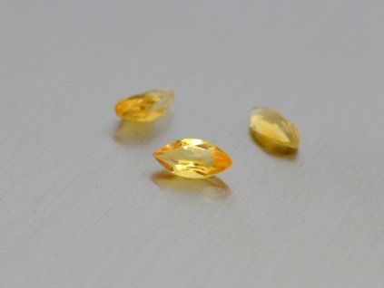 Citrino natural marquesa 4x8 mm facetado