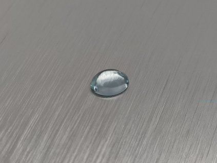 Aigue-marine naturelle ovale 4.2x6.1 mm cabochon