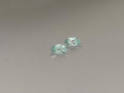 Aigue-marine naturelle marquise 3.0x6.0 mm facettée