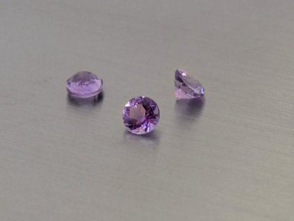 Natürlicher Amethyst Rund 5.5 mm  facettiert
