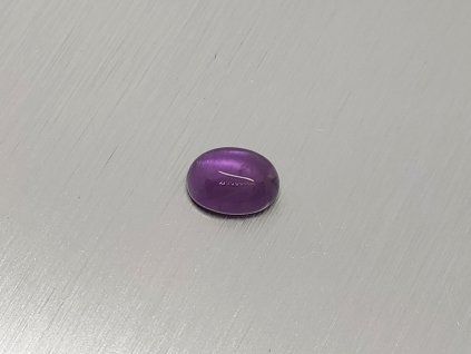 Améthyste naturelle ovale 7.0x9.1 mm  cabochon