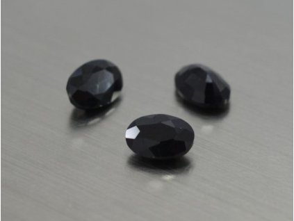 7833 saphir naturlicher oval 5x7 mm facettiert schwarz