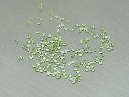 Olivine/Peridot natural round 1.25 mm faceted