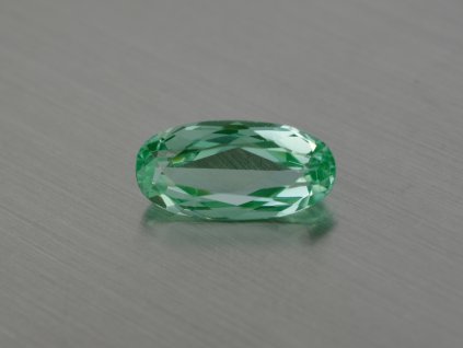 Spinel syntetický ovál 8x16 mm barva zelený mentol