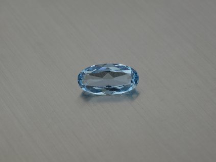 Spinell synthetisches  oval 8x16 mm sky blau