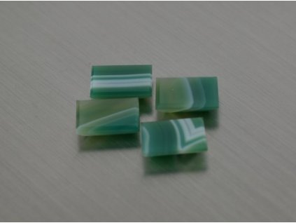 9627 achat naturlicher rechteck 9x11 mm cabochon grun