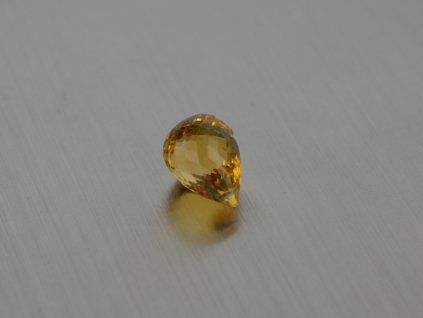 Citrine naturelle briolette 8x11 mm facettée