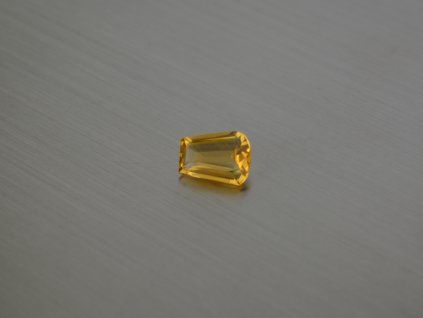 Citrine naturelle fantaisie 10.2x7.7 mm facettée
