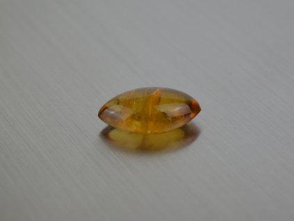 Citrín přírodní markýz 9.8x18.2 mm kabošon