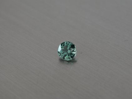Spinelle synthétique rond couleur Tourmaline vert-bleu, différentes tailles