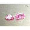 Zircone cubique ovale rose couleur Quartz rose transparente différentes tailles