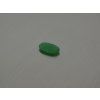 Calcédoine naturelle ovale 10x18 mm cabochon verte