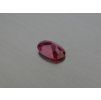 Rubis synthétique ovale 8x13 mm rouge-rose facetté