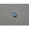 Spinel syntetický ovál 5x7 mm modrá barva swiss topazu