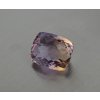 Ametrin přírodní cushion 17.3x14.3 mm fasetovaný