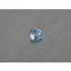 Topaze naturelle ronde 6.5 mm sky blue facettée