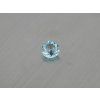 Topaze naturelle ronde 6.5 mm sky blue facettée