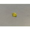 Saphir naturel ovale 4.0x6.0 mm olive jaune facetté