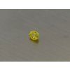 Saphir naturel ovale 4.0x5.0 mm olive jaune facetté