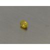 Saphir naturel ovale 4.1x5.8 mm facetté jaune