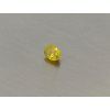 Saphir naturel ovale 4.1x5.8 mm facetté jaune