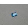 Topaz přírodní osmiúhelník 6.1x8.1 mm  swiss modrý fasetovaný