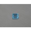 Topaz přírodní osmiúhelník 6.1x8.1 mm  swiss modrý fasetovaný