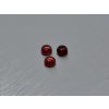 Granát přírodní kulatý 3.0 mm pyrop kabošon