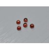 Granát přírodní kulatý 3.0 mm pyrop kabošon