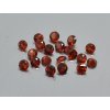 Granát přírodní kulatý 3.0 mm pyrop fasetovaný
