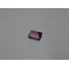 Grenat naturel rectangulaire 6.1x9.1 mm Rhodolite facetté