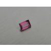 Grenat naturel rectangulaire 6.1x9.1 mm Rhodolite facetté