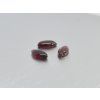 Grenat naturel marquise 4x8 mm Rhodolite cabochon