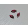 Grenat naturel marquise 4x8 mm Rhodolite cabochon