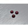 Grenat naturel rond 7.0 mm Rhodolite cabochon