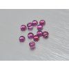 Grenat naturel rond 3.1 mm Rhodolite cabochon