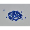 Spinel syntetický kulatý 1.0-5.0 mm modrý barvy safíru, fasetovaný