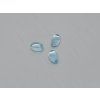 Topaze naturelle ovale 4.0x6.0 mm sky blue cabochon