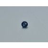 Saphir naturel rond 4.9 mm facetté bleu